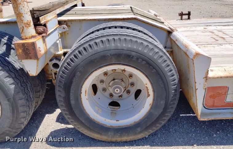 image for item DP3306 1989 Shop built  equipment trailer