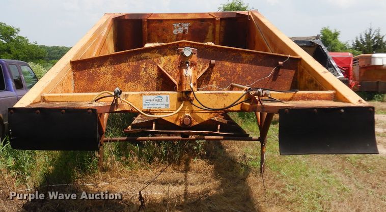 image for item DP8005 1969 Timpte  bottom dump trailer