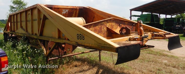 image for item DP8005 1969 Timpte  bottom dump trailer