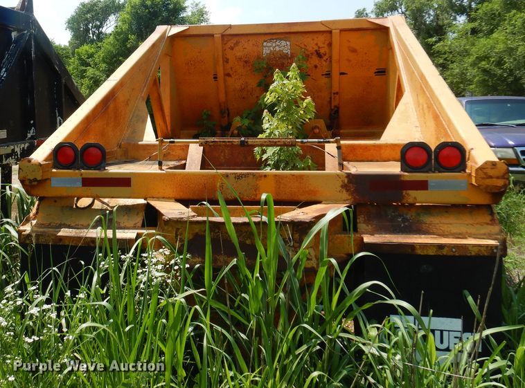 image for item DP8005 1969 Timpte  bottom dump trailer