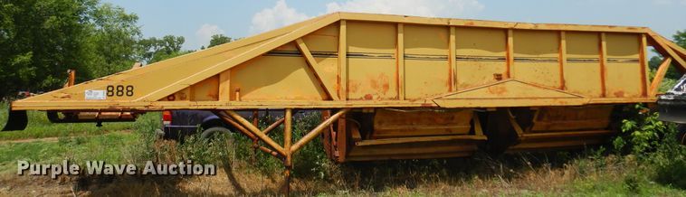 image for item DP8005 1969 Timpte  bottom dump trailer