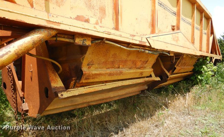 image for item DP8005 1969 Timpte  bottom dump trailer
