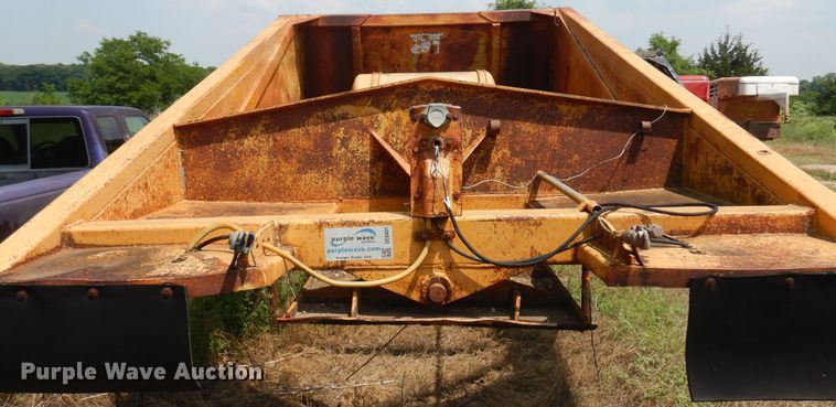 image for item DP8005 1969 Timpte  bottom dump trailer