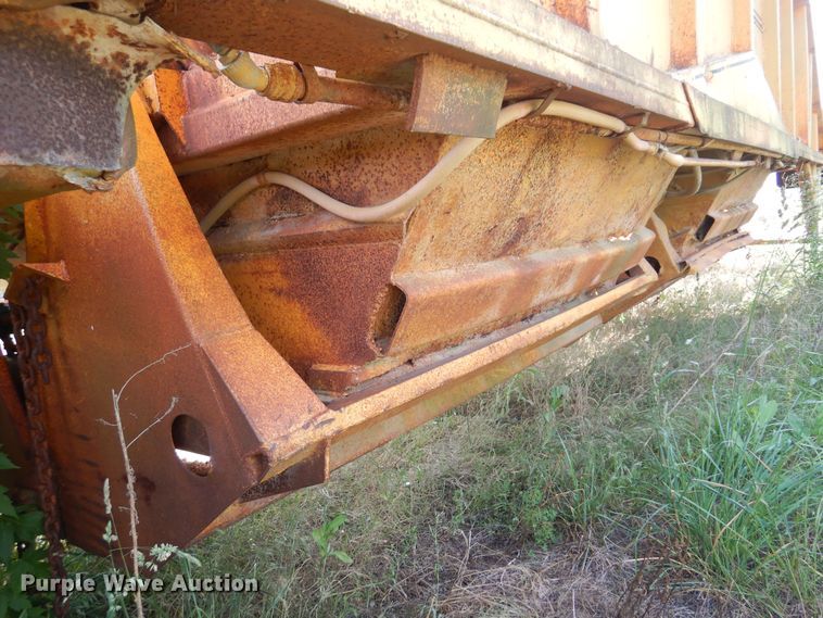 image for item DP8005 1969 Timpte  bottom dump trailer