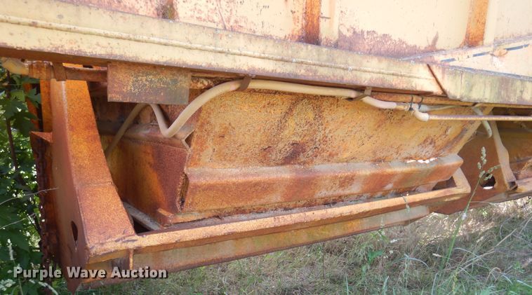 image for item DP8005 1969 Timpte  bottom dump trailer