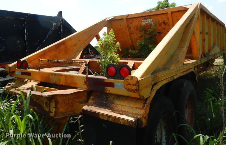 image for item DP8005 1969 Timpte  bottom dump trailer