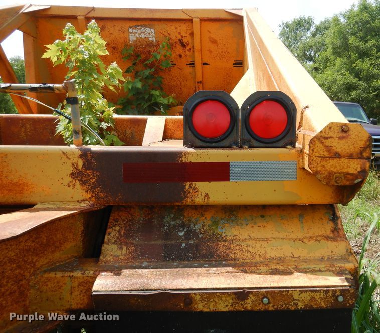 image for item DP8005 1969 Timpte  bottom dump trailer