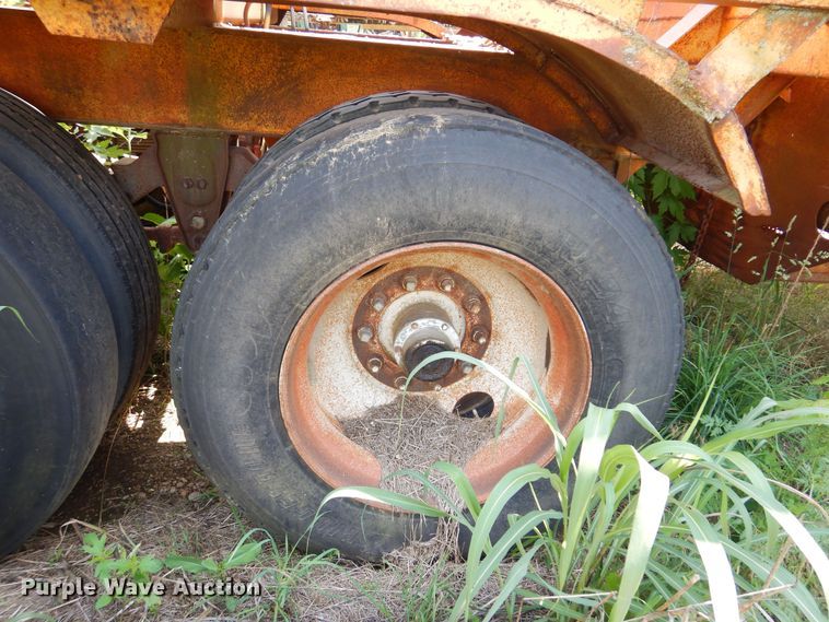 image for item DP8005 1969 Timpte  bottom dump trailer