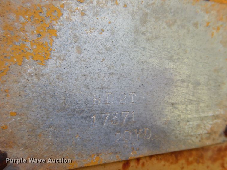 image for item DP8005 1969 Timpte  bottom dump trailer