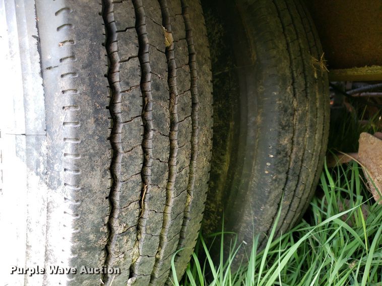 image for item DP8064 1975 Schwartz Custom  drop deck equipment trailer