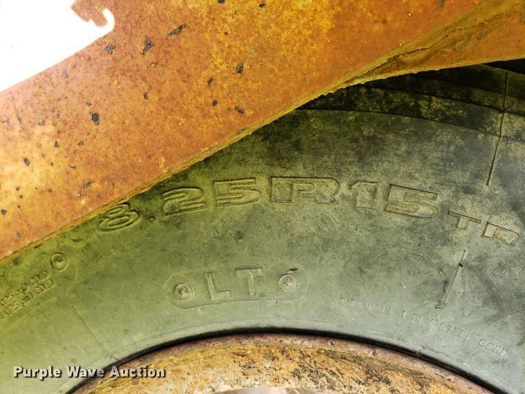 image for item DP8064 1975 Schwartz Custom  drop deck equipment trailer