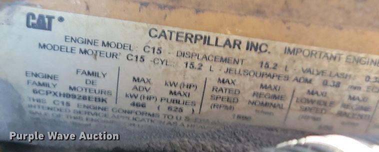 image for item JO9275 2007 Kenworth T2000  semi truck