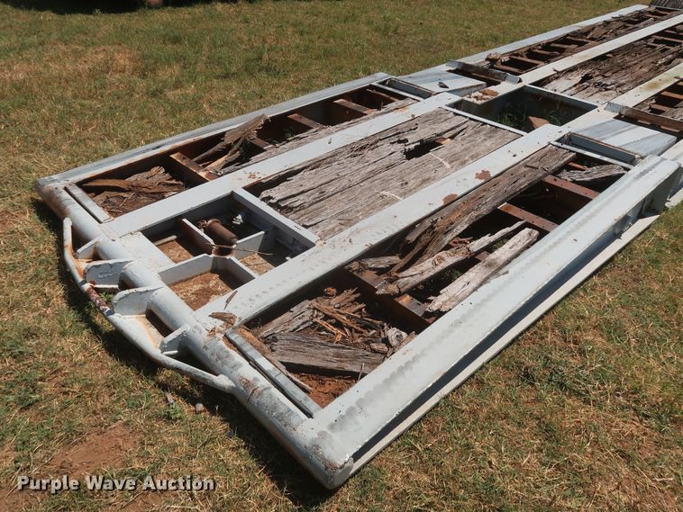 image for item KR9894 1974 Load Craft  lowboy equipment trailer