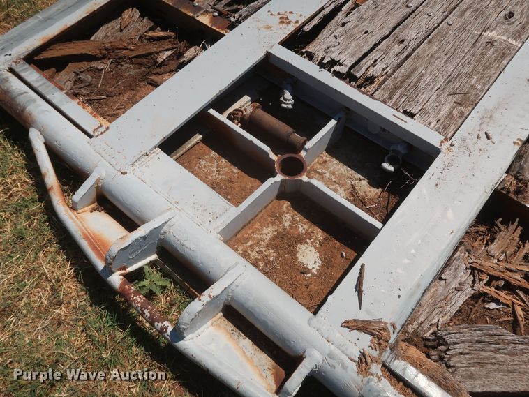 image for item KR9894 1974 Load Craft  lowboy equipment trailer