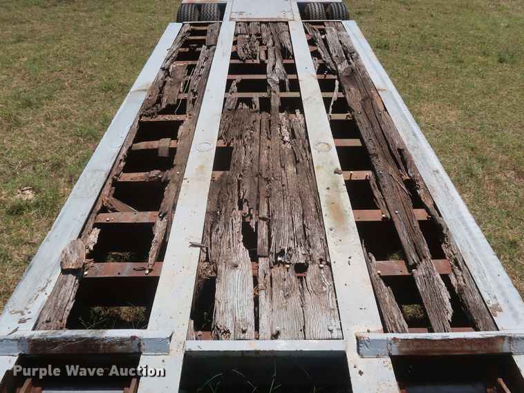 image for item KR9894 1974 Load Craft  lowboy equipment trailer