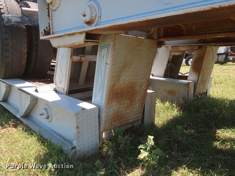 image for item KR9894 1974 Load Craft  lowboy equipment trailer