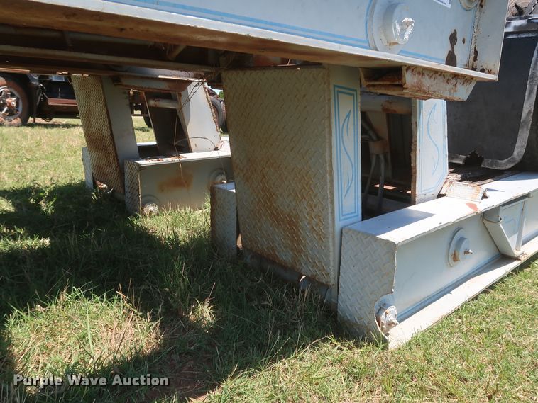 image for item KR9894 1974 Load Craft  lowboy equipment trailer