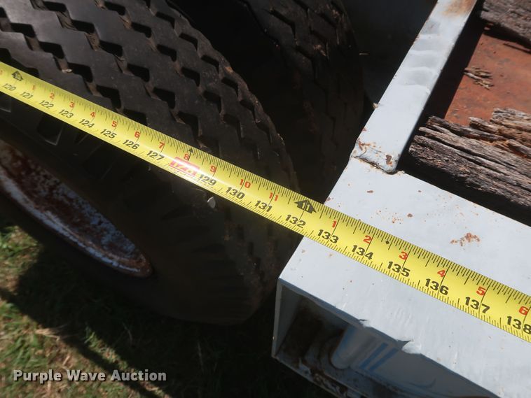 image for item KR9894 1974 Load Craft  lowboy equipment trailer