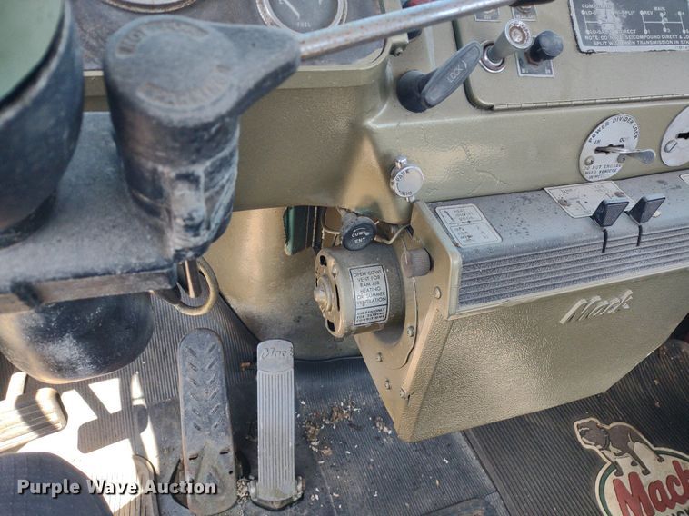 image for item LL9102 1966 Mack R600 semi truck