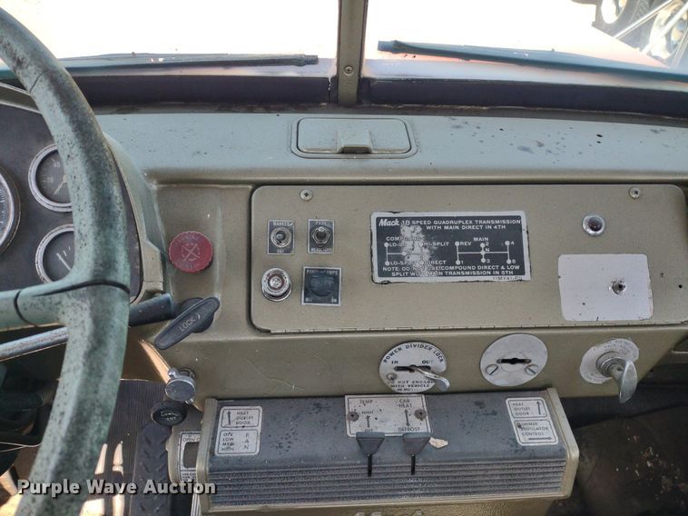 image for item LL9102 1966 Mack R600 semi truck