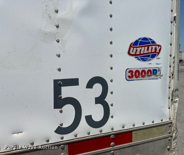 image for item LN9276 2005 Utility 3000R  refrigerated van trailer