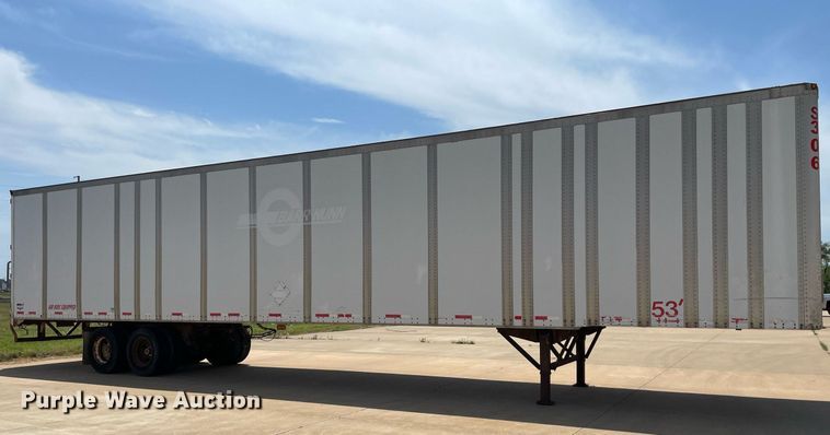 image for item LS9310 1999 Wabash DVCVHPA  dry van trailer