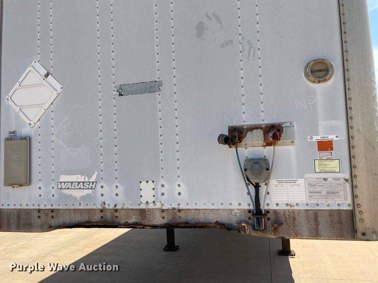 image for item LS9310 1999 Wabash DVCVHPA  dry van trailer
