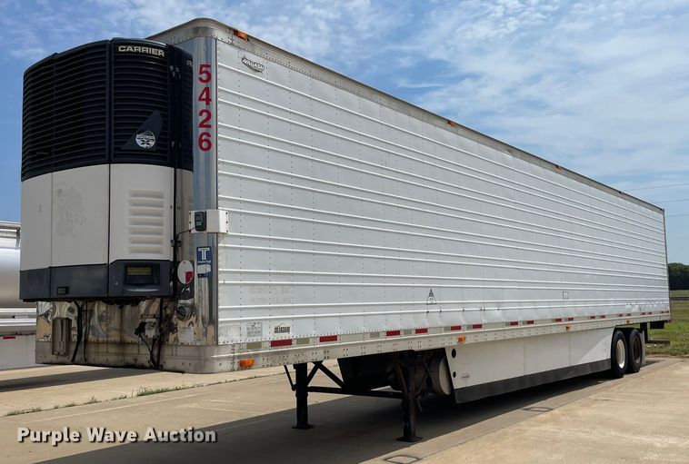 image for item LS9312 2007 Wabash RFLWHSA  refrigerated van trailer