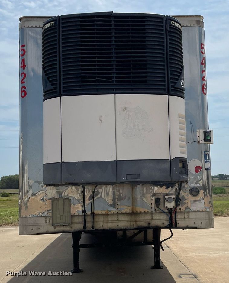 image for item LS9312 2007 Wabash RFLWHSA  refrigerated van trailer