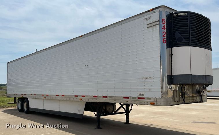 image for item LS9312 2007 Wabash RFLWHSA  refrigerated van trailer