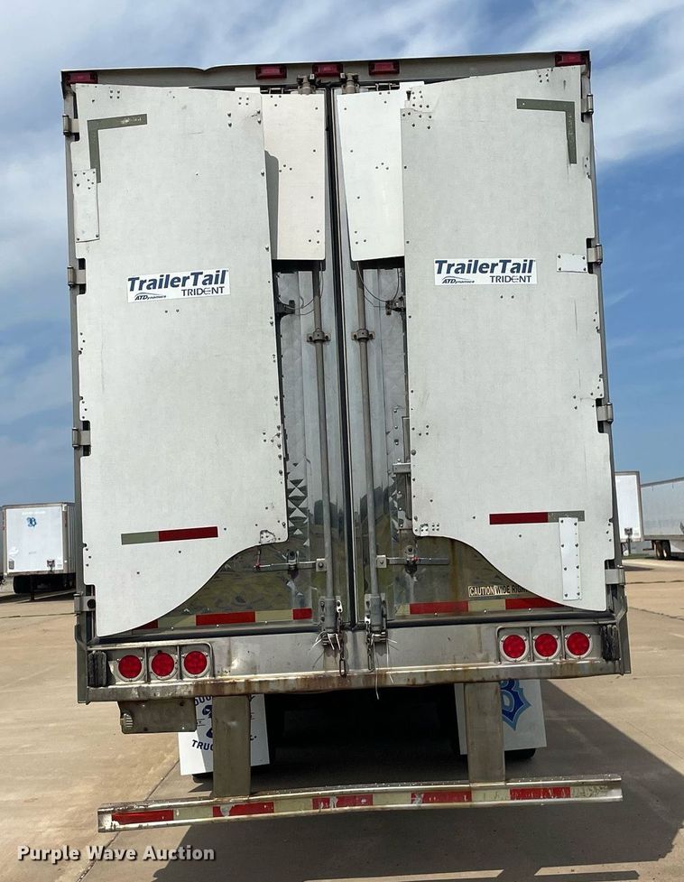 image for item LS9312 2007 Wabash RFLWHSA  refrigerated van trailer