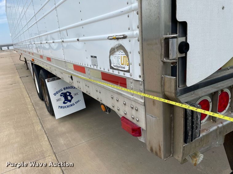 image for item LS9312 2007 Wabash RFLWHSA  refrigerated van trailer