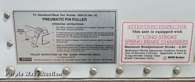 image for item LS9312 2007 Wabash RFLWHSA  refrigerated van trailer