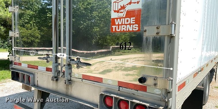 image for item MB9569 2012 Utility  dry van trailer