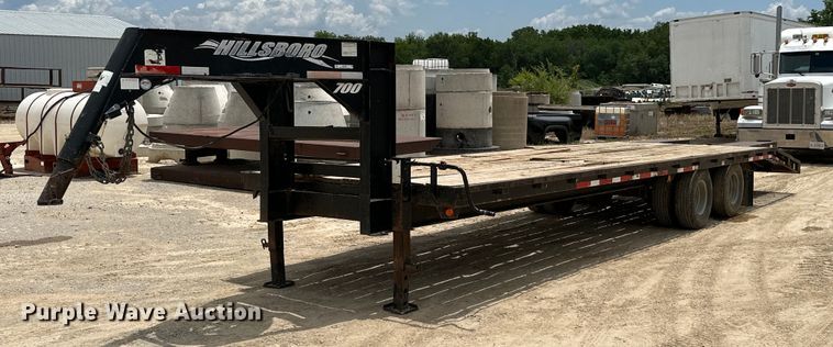 image for item MB9607 2010 Hillsboro 731T  equipment trailer