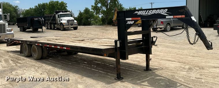 image for item MB9607 2010 Hillsboro 731T  equipment trailer
