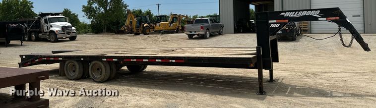 image for item MB9607 2010 Hillsboro 731T  equipment trailer