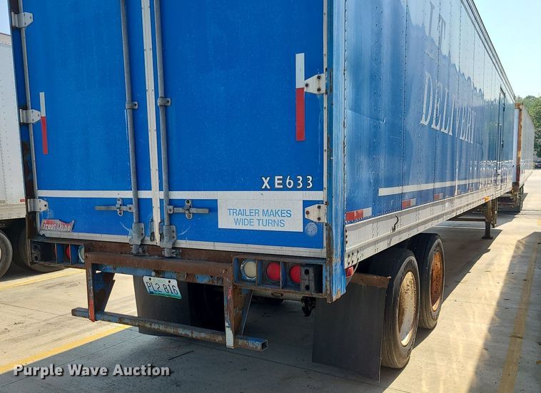 image for item MO9887 1988 Great Dane  dry van trailer