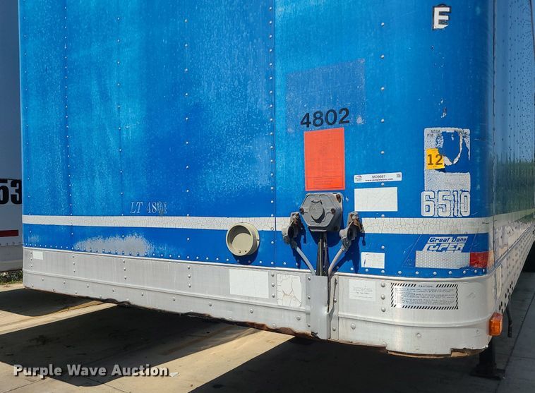 image for item MO9887 1988 Great Dane  dry van trailer