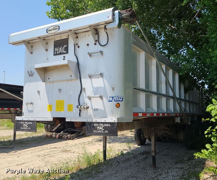 image for item MO9902 2001 MAC  end dump trailer