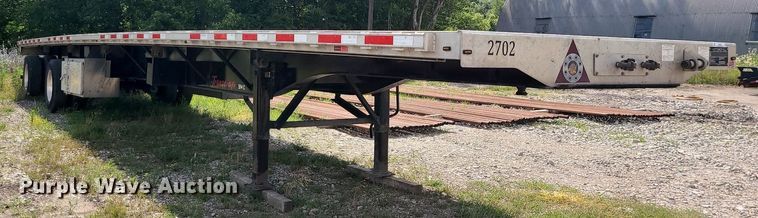 image for item MO9927 2019 Transcraft 554C  flatbed trailer