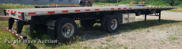 image for item MO9927 2019 Transcraft 554C  flatbed trailer