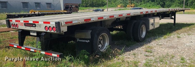image for item MO9927 2019 Transcraft 554C  flatbed trailer