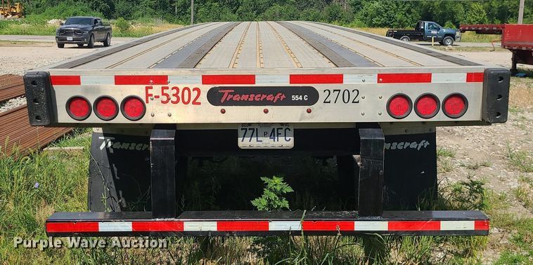 image for item MO9927 2019 Transcraft 554C  flatbed trailer