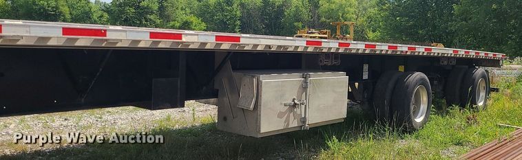 image for item MO9927 2019 Transcraft 554C  flatbed trailer
