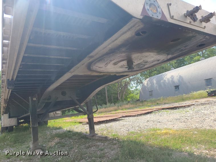 image for item MO9927 2019 Transcraft 554C  flatbed trailer