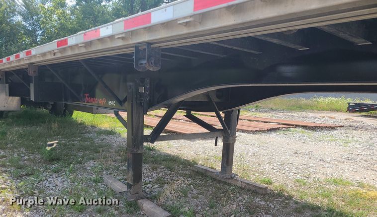 image for item MO9927 2019 Transcraft 554C  flatbed trailer