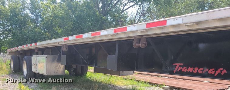 image for item MO9927 2019 Transcraft 554C  flatbed trailer