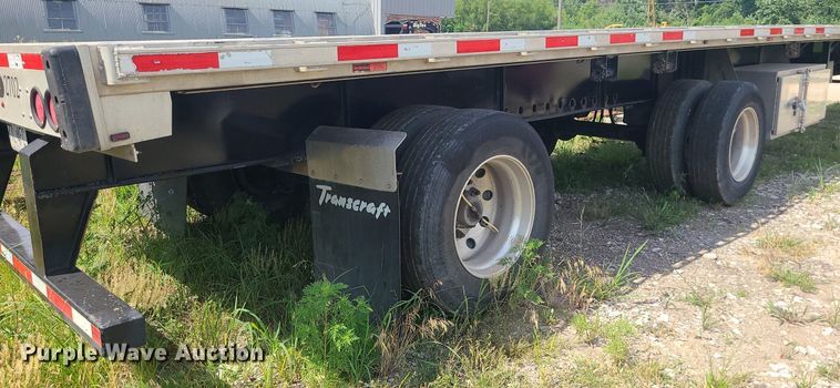 image for item MO9927 2019 Transcraft 554C  flatbed trailer