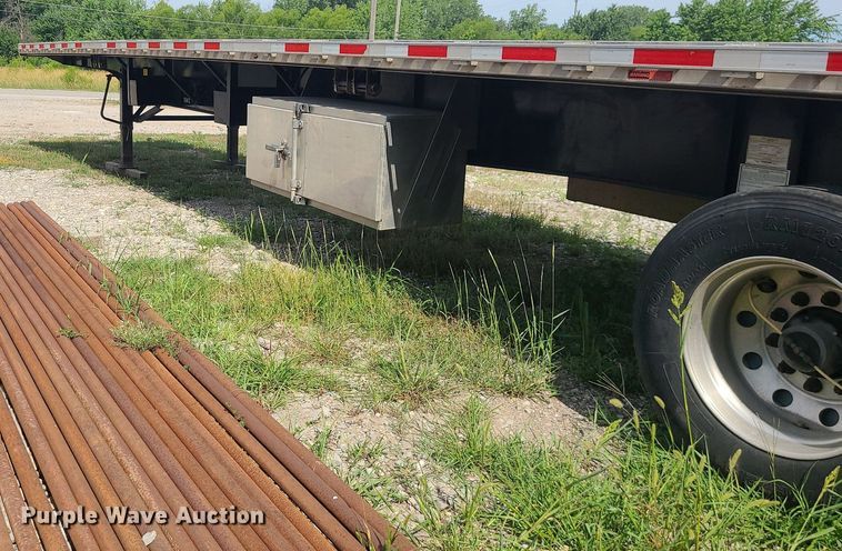 image for item MO9927 2019 Transcraft 554C  flatbed trailer